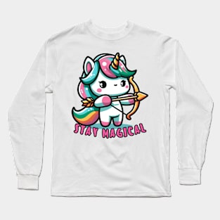 Hunting unicorn Long Sleeve T-Shirt